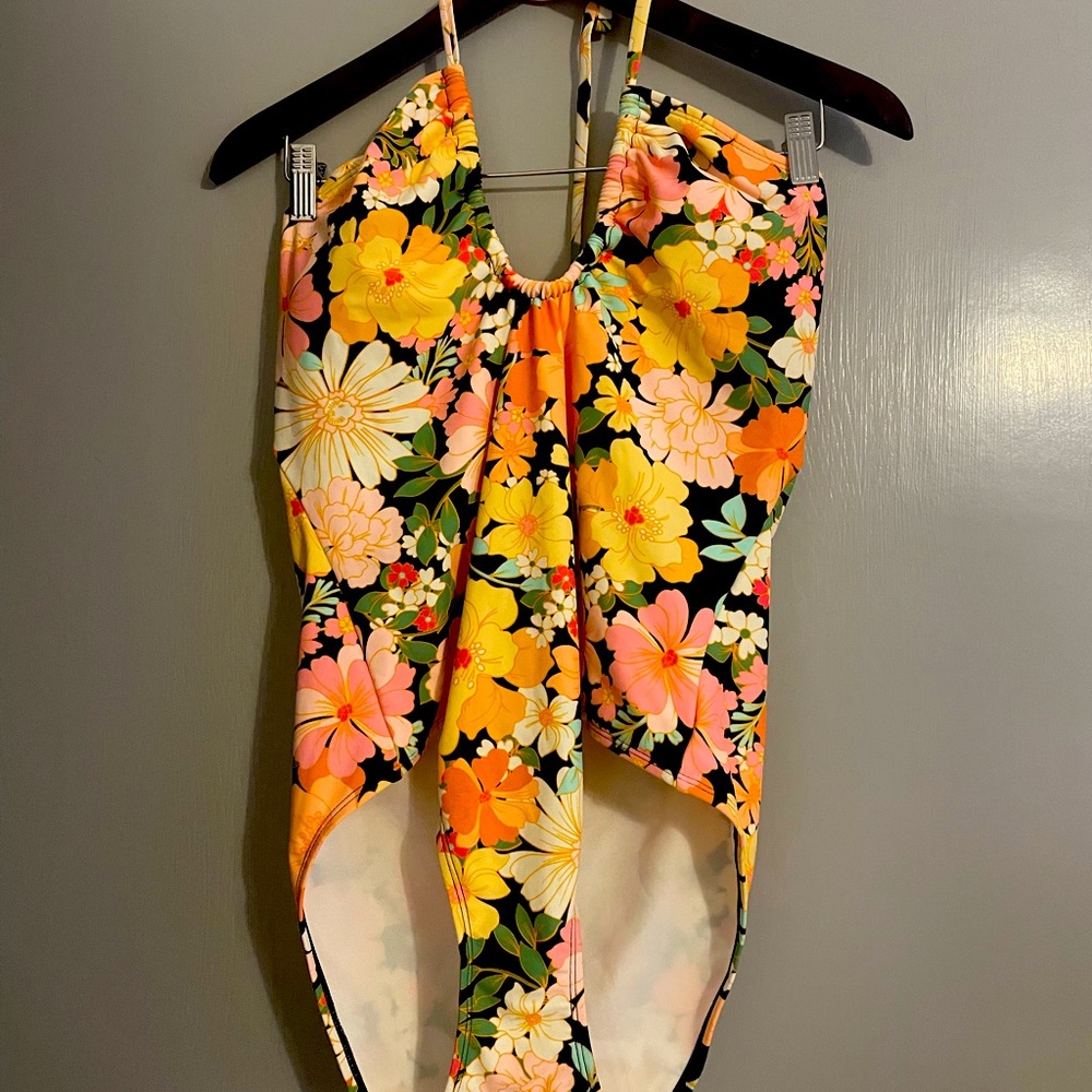 One piece swim suit never worn with tags size 12